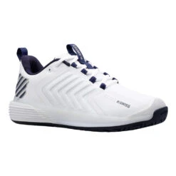 K-Swiss Ultrashot 3 (Men's) - White/Peacoat/Silver -Sports Tennis Shop 06988 177 C