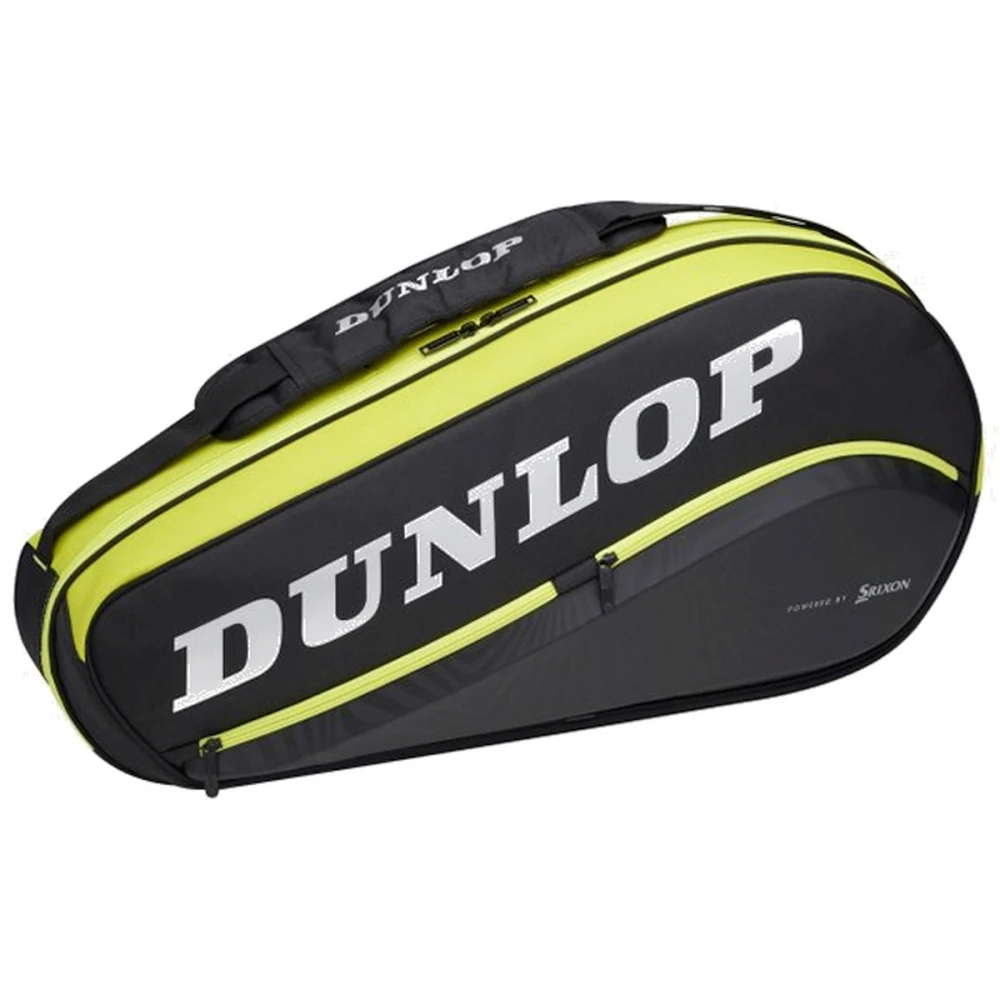 Dunlop SX Performance 3 Racquet Thermo Tennis Bag (Black/Yellow) 1 Dunlop SX Performance 3 Racquet Thermo Tennis Bag (Black/Yellow)