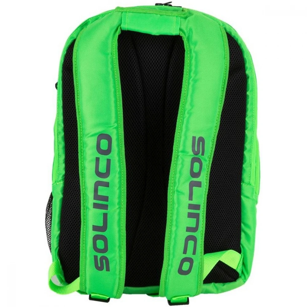 Solinco Tour Tennis Backpack (Full Neon Green) - Image 2