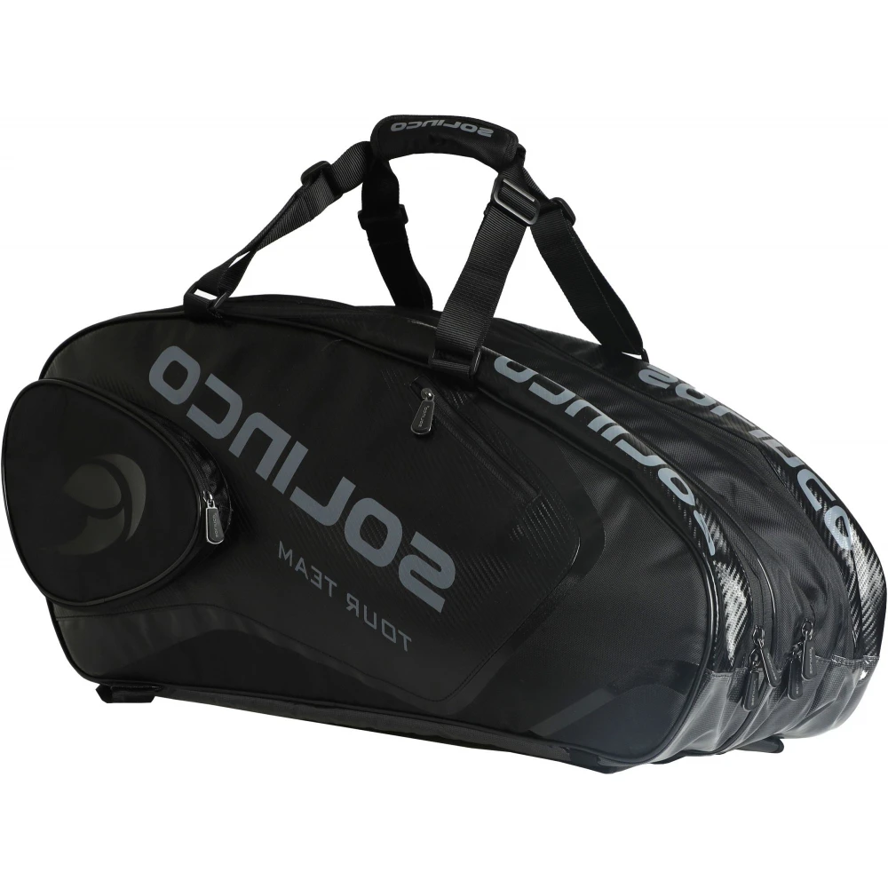 Solinco Tour 15 Pack Tennis Racquet Bag (Blackout)