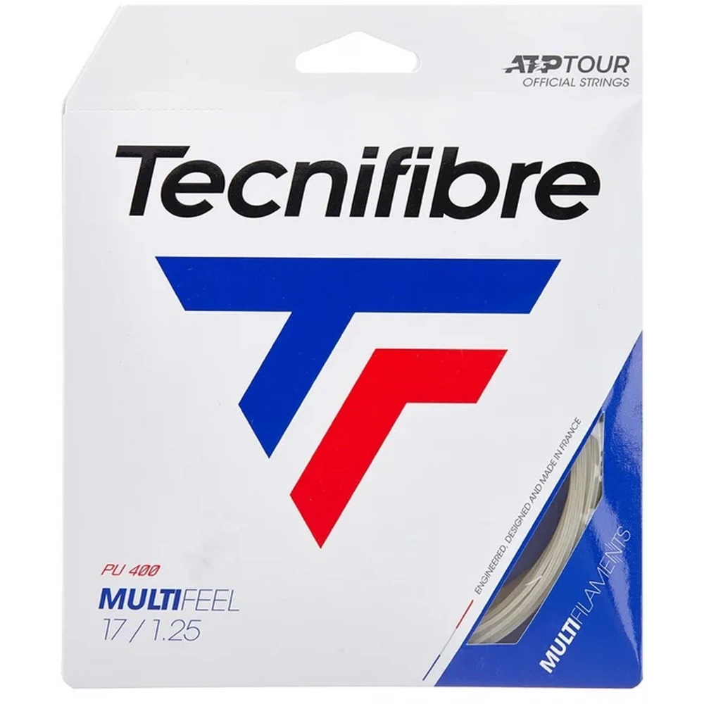 Tecnifibre Multi Feel 17g Tennis String (Set) 1 Tecnifibre Multi Feel 17g Tennis String (Set)