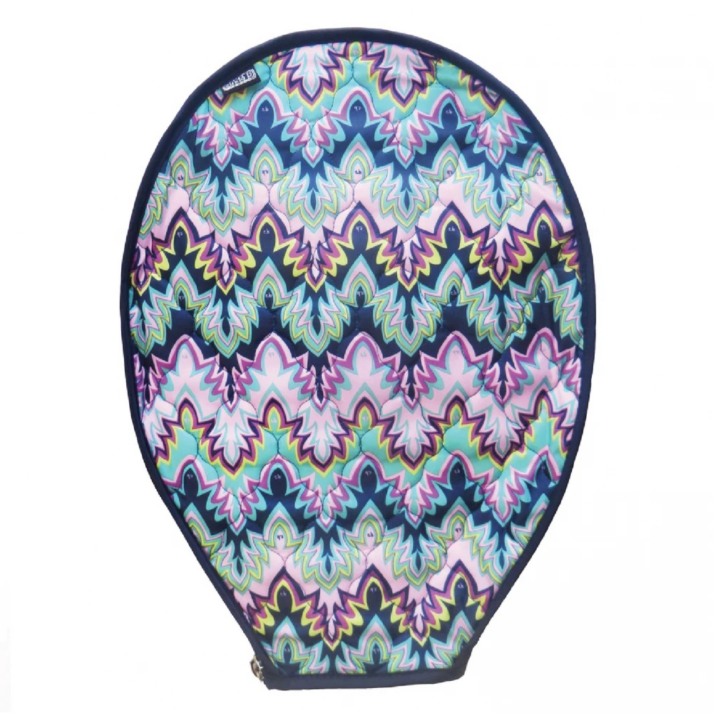Cinda B Tennis Racquet Cover (Midnight Calypso) 1 Cinda B Tennis Racquet Cover (Midnight Calypso)