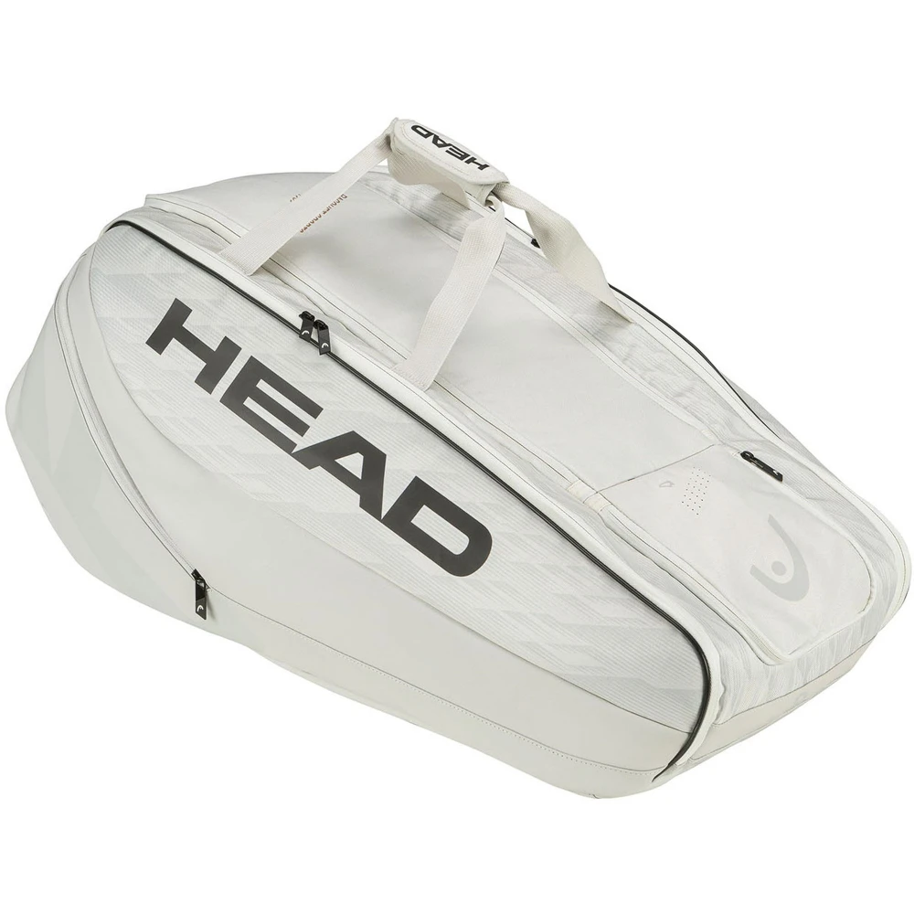 Head Pro X 12R XL Tennis Bag (Corduroy White/Black) 2 Head Pro X 12R XL Tennis Bag (Corduroy White/Black) - Image 2