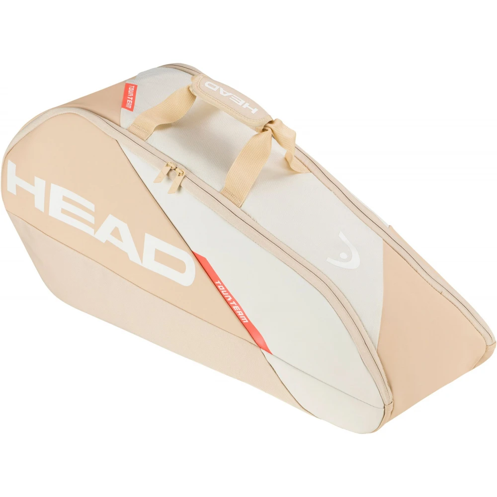 Head Tour 6R Tennis Bag (Chardonnay/Corduroy White) 2 Head Tour 6R Tennis Bag (Chardonnay/Corduroy White) - Image 2