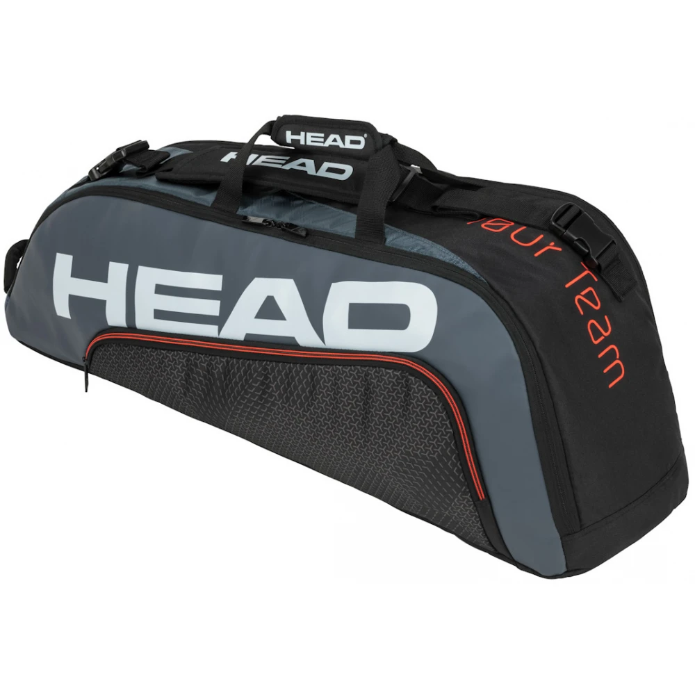 Head Tour Team 6R Combi Tennis Bag (Black/Grey) 1 Head Tour Team 6R Combi Tennis Bag (Black/Grey)