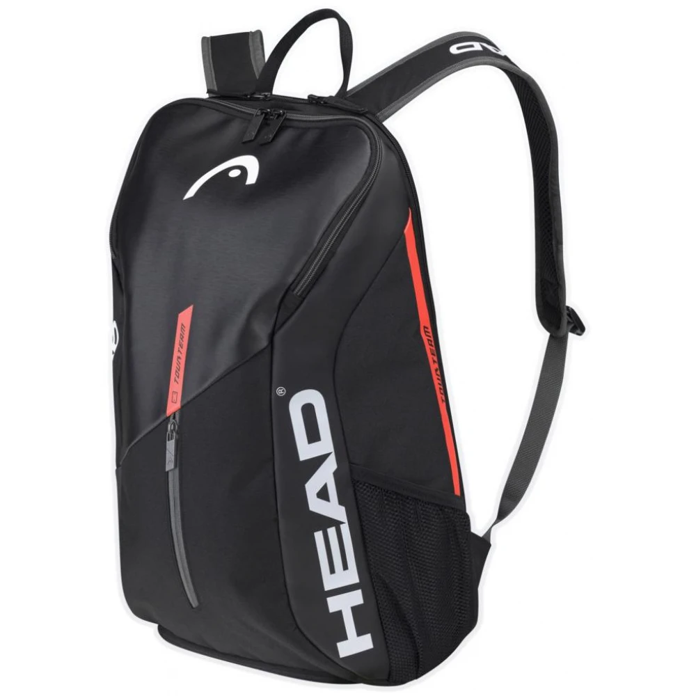 Head Tour Team Tennis Backpack (Black/Orange) 1 Head Tour Team Tennis Backpack (Black/Orange)