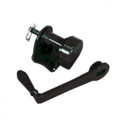 Douglas Deluxe Replacement Reel For External Wind Tennis Posts (Black)