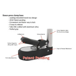 Tourna 700-ES Electric Stringing Machine -Sports Tennis Shop 700 ES downpressedclamp1 1000 1000