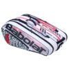 Babolat Pure Strike 3rd Gen RH X12 Tennis Bag (White/Red)