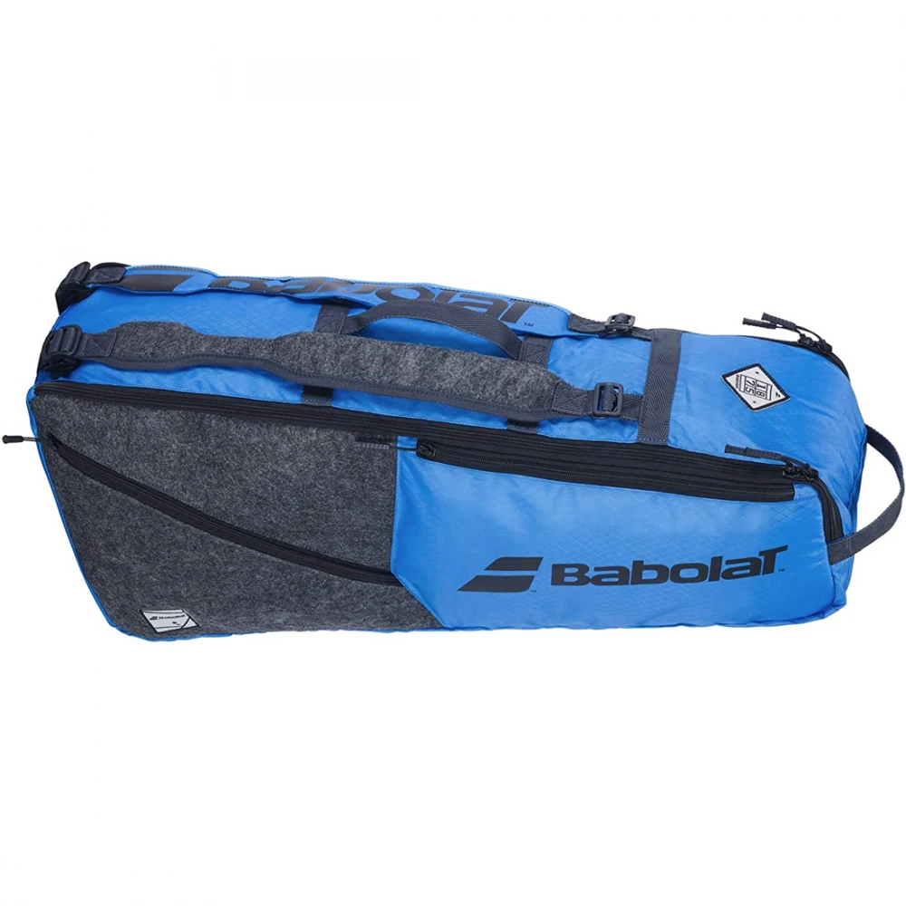 Babolat Evo X 6 Tennis Racquet Bag (Blue/Grey) 1 Babolat Evo X 6 Tennis Racquet Bag (Blue/Grey)