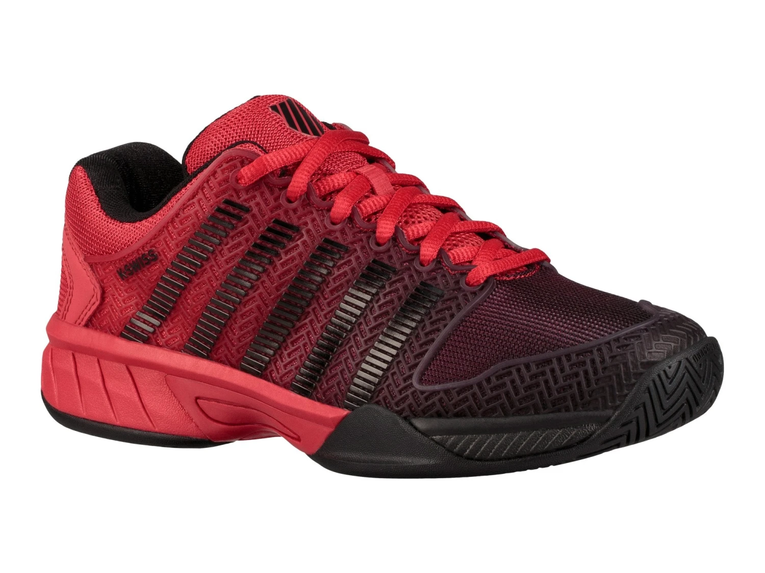 K-Swiss Hypercourt Express (Junior's) - Lollipop/Black (Available: Size 3.5) 2 K-Swiss Hypercourt Express (Junior's) - Lollipop/Black (Available: Size 3.5) - Image 2