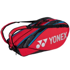 Yonex Pro 6 Racquet Tennis Bag (Tango Red)