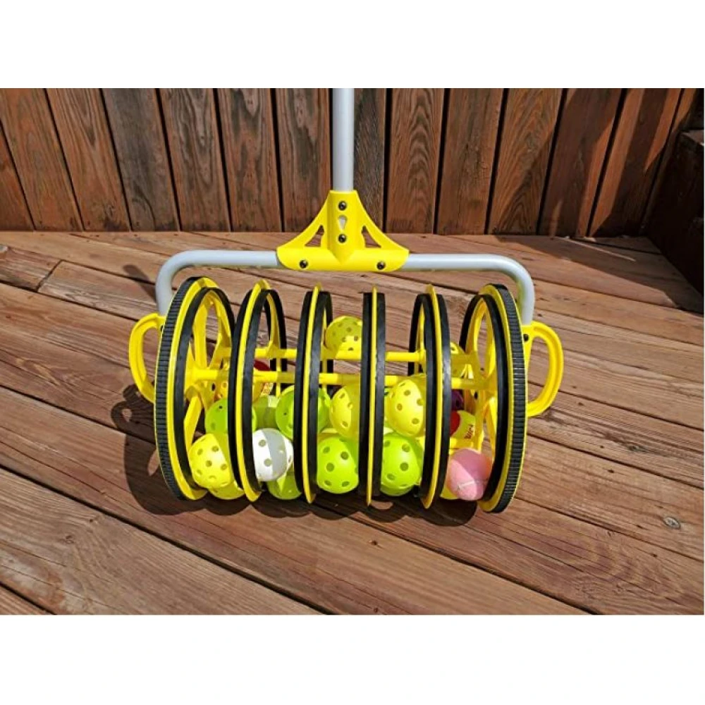 OnCourt OffCourt Multiroller - Tennis Ball Push Mower 1 OnCourt OffCourt Multiroller - Tennis Ball Push Mower