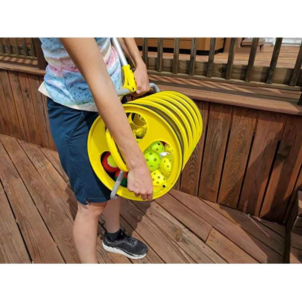 OnCourt OffCourt Multiroller - Tennis Ball Push Mower 3 OnCourt OffCourt Multiroller - Tennis Ball Push Mower - Image 3