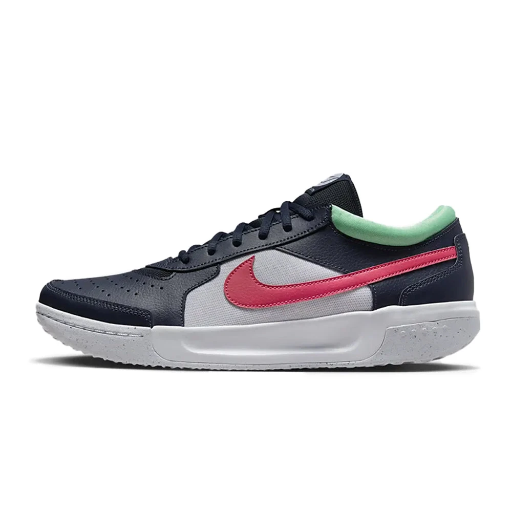 Nike Court Zoom Lite 3 (Men's) - Obsidian/Green Glow/White/Hyper Pink 2 Nike Court Zoom Lite 3 (Men's) - Obsidian/Green Glow/White/Hyper Pink - Image 2
