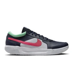 Nike Court Zoom Lite 3 (Men's) - Obsidian/Green Glow/White/Hyper Pink
