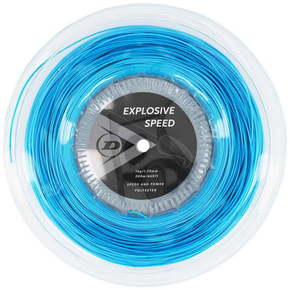 Dunlop Explosive Speed Blue 17g Tennis String (Reel)