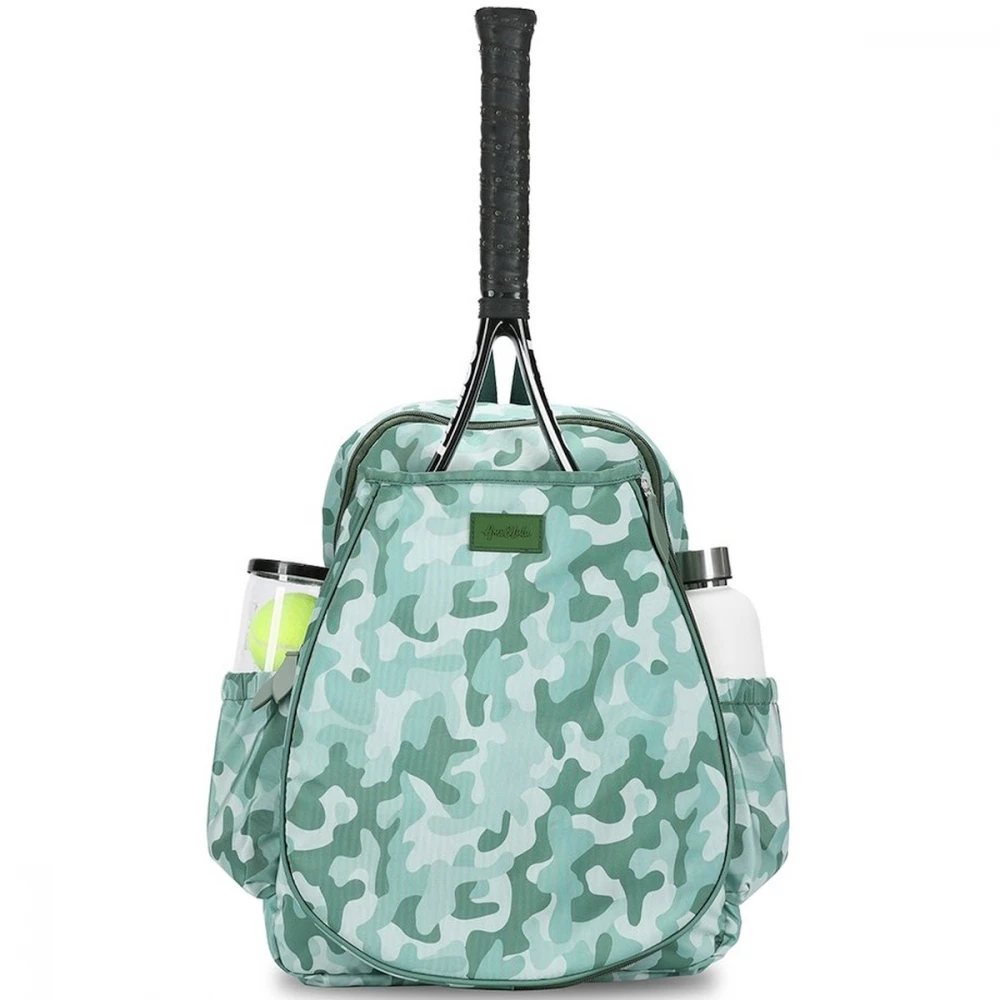 Ame & Lulu Game On Tennis Backpack (Olive Camo) 1 Ame & Lulu Game On Tennis Backpack (Olive Camo)