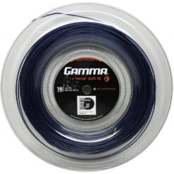 Gamma AMP Verve Soft Blue/Black 17g Tennis String (Reel)