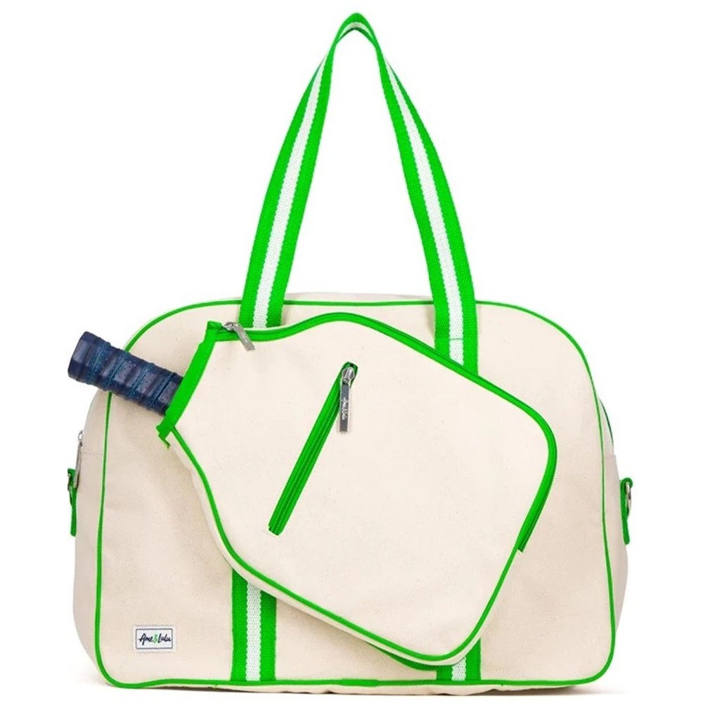 Ame & Lulu Hamptons Pickleball Bag (Limeade) 1 Ame & Lulu Hamptons Pickleball Bag (Limeade)