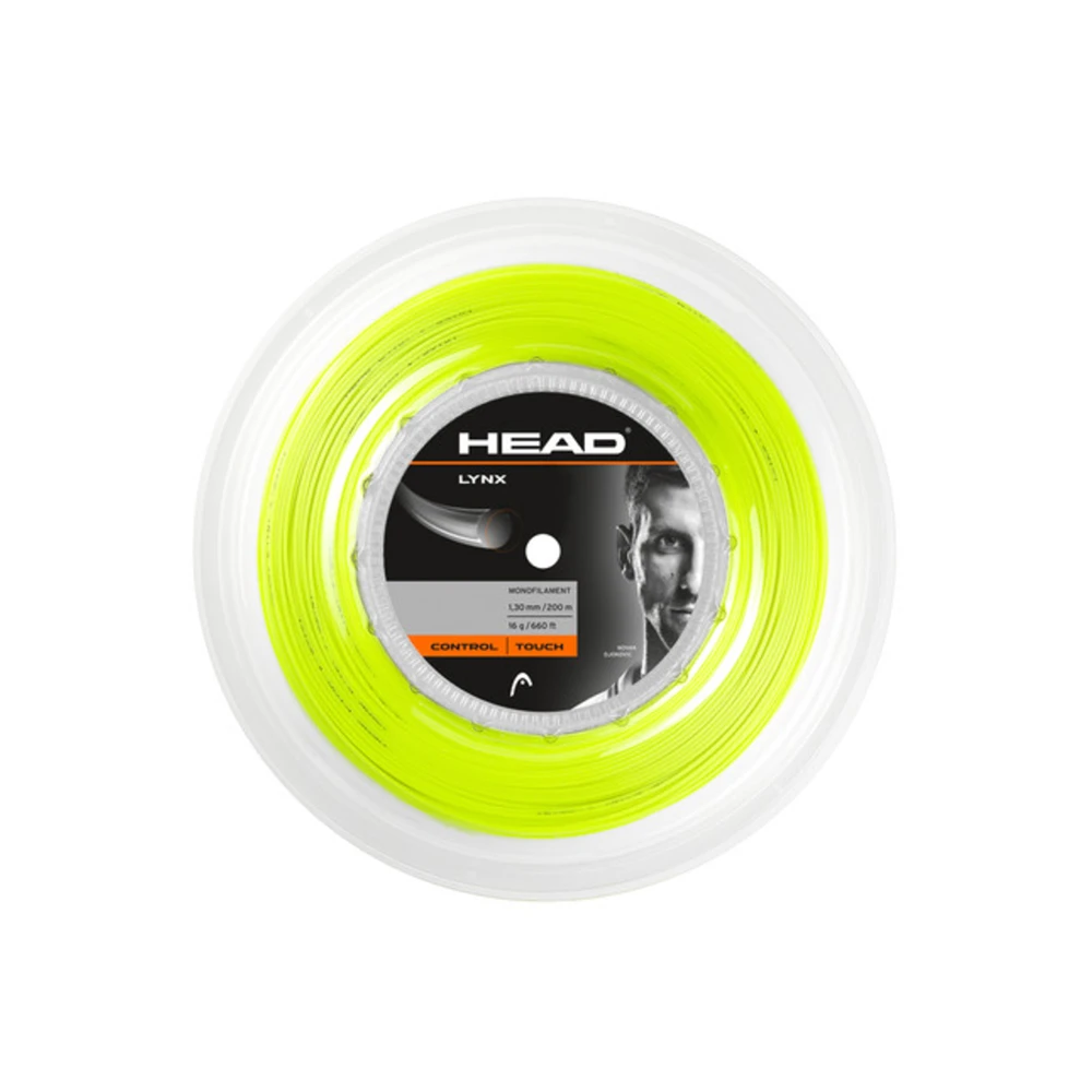 Head Lynx 16 Reel (200M) - Yellow 1 Head Lynx 16 Reel (200M) - Yellow