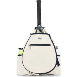 Ame & Lulu Hamptons Tennis Backpack (Two Tone Blue)