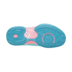 K-Swiss Express Light Pickleball (Women's) - Aruba Blue/Maui Blue/Neon Pink -Sports Tennis Shop K96563 436c