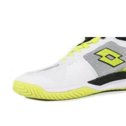 Lotto Mirage 200 SPD (Unisex) - White/Neon/Black -Sports Tennis Shop LottoMirage200SPD 2136277FR 4