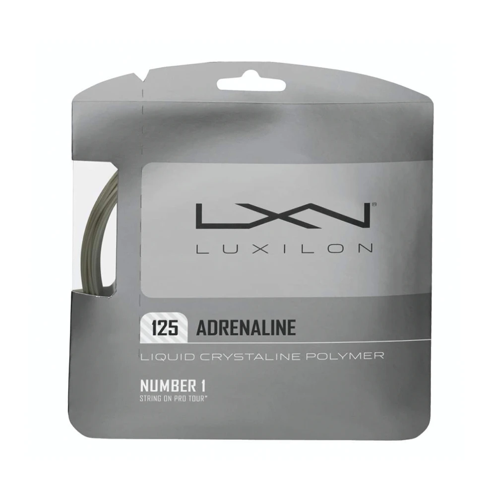 Luxilon Adrenaline 125 Pack - Platinum 1 Luxilon Adrenaline 125 Pack - Platinum