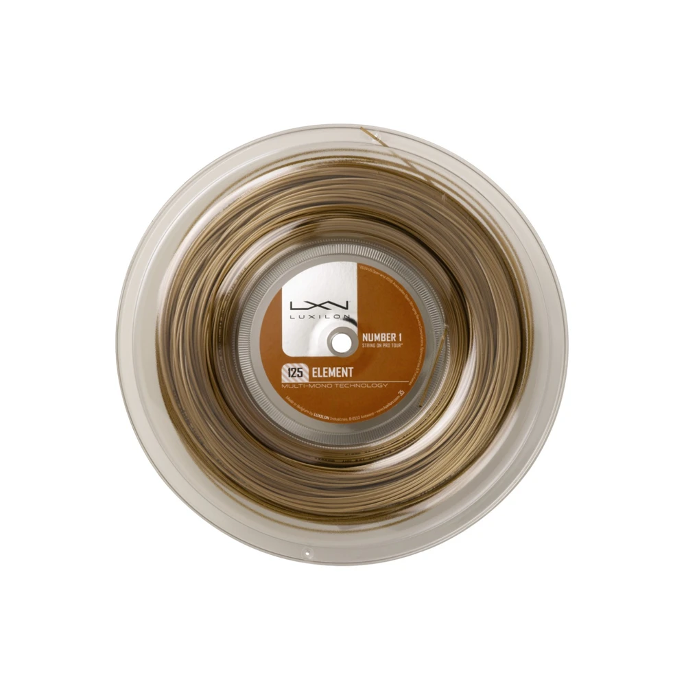 Luxilon Element 125 Reel (200m) - Bronze 1 Luxilon Element 125 Reel (200m) - Bronze
