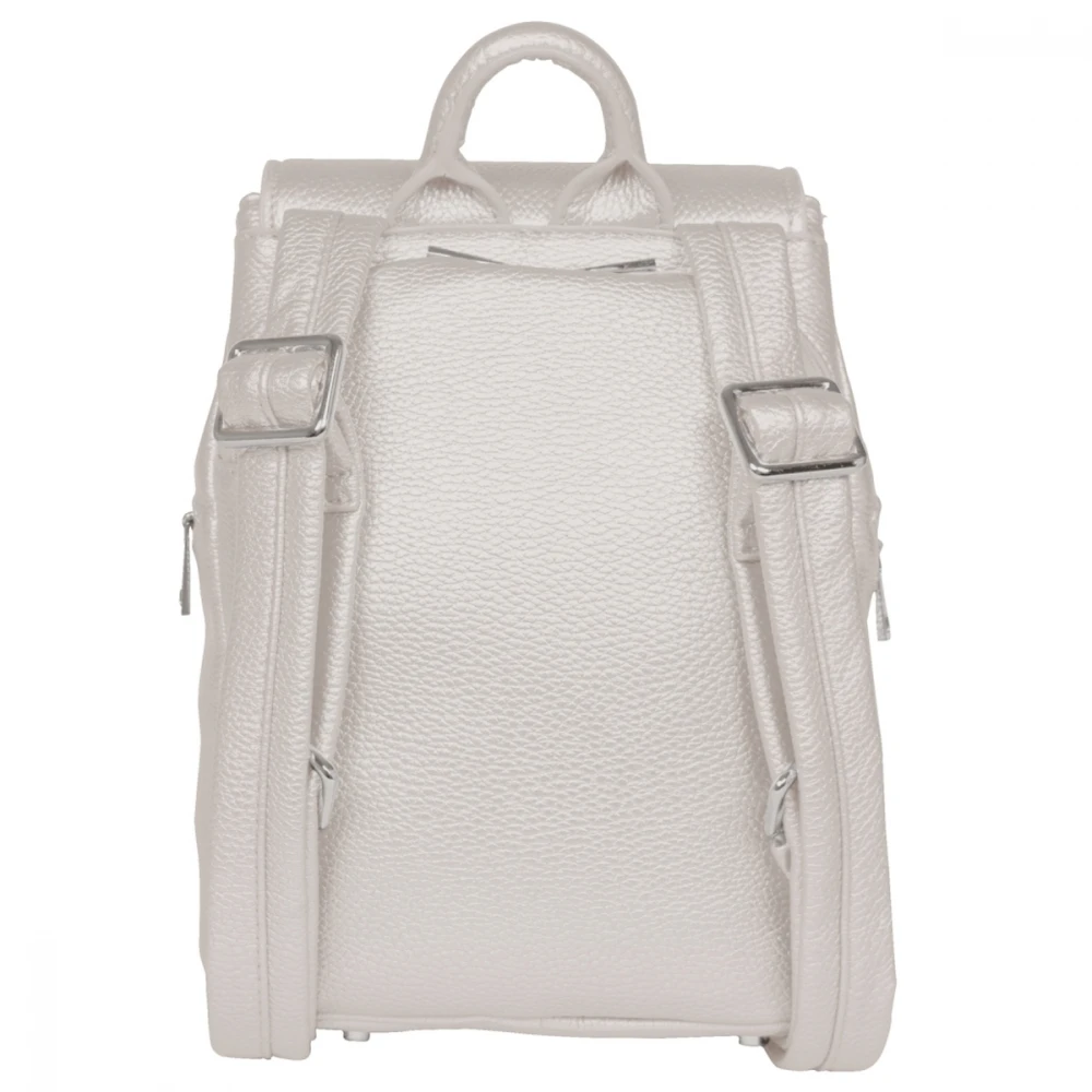 SportsChic Women’s Vegan Mini Backpack (Titanium) - Image 2