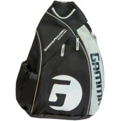 Gamma Pickleball Sling Bag (Black/White/Grey)