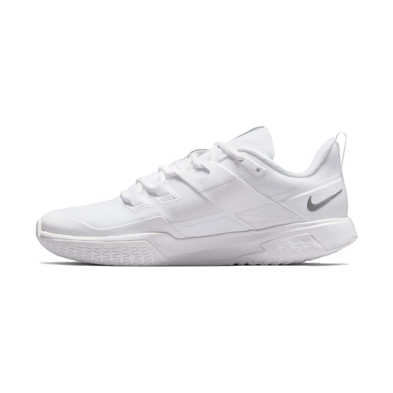 Nike Court Vapor Lite (Women's) - White/Metallic Silver 2 Nike Court Vapor Lite (Women's) - White/Metallic Silver - Image 2