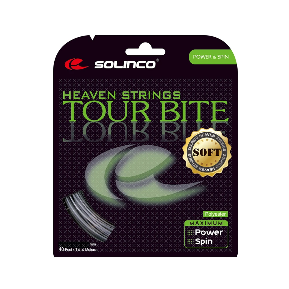 Solinco Tour Bite Soft 16L - Grey 1 Solinco Tour Bite Soft 16L - Grey