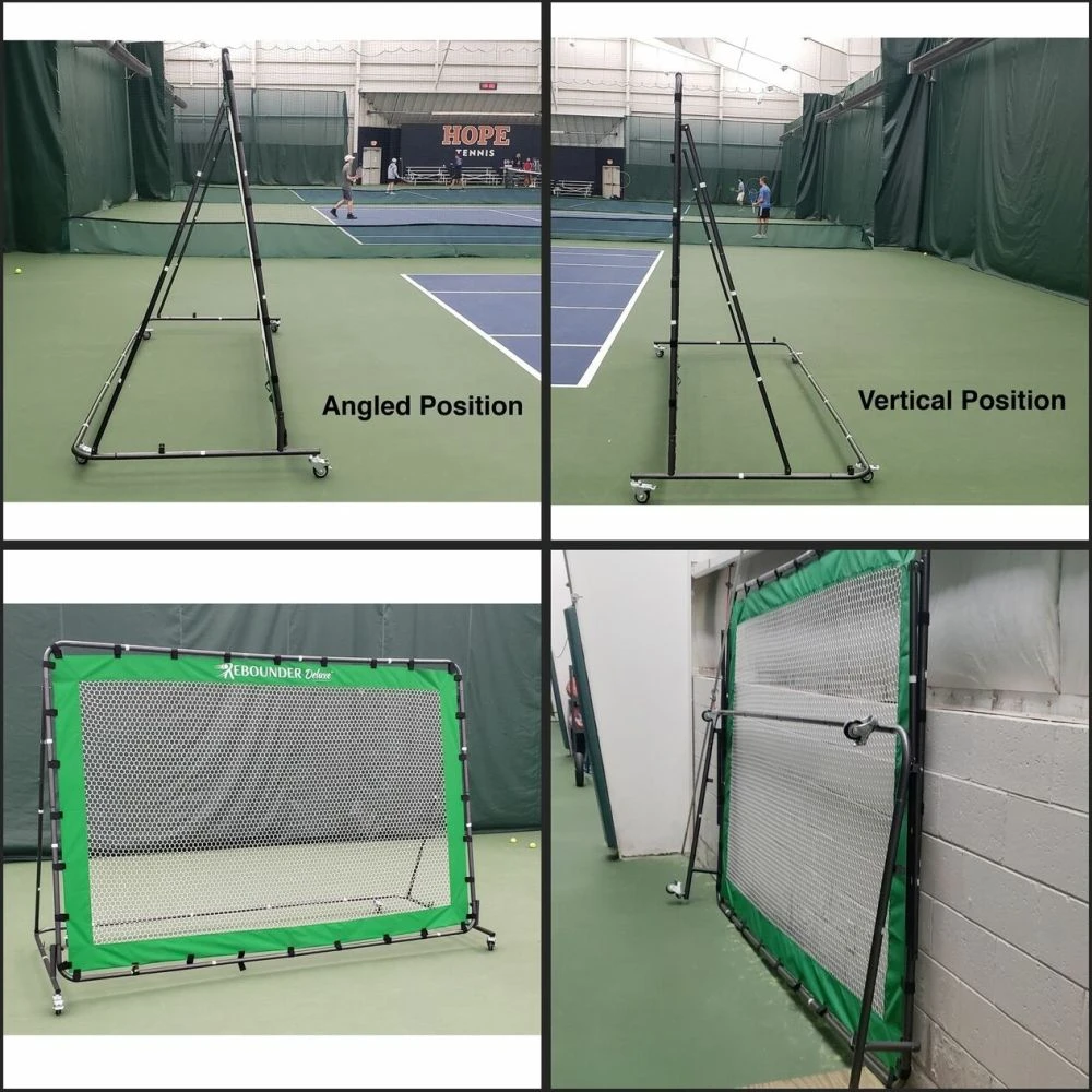 OnCourt OffCourt Rebounder Deluxe Tennis And Pickleball Rebounder Net - On Wheels 2 OnCourt OffCourt Rebounder Deluxe Tennis And Pickleball Rebounder Net - On Wheels - Image 2
