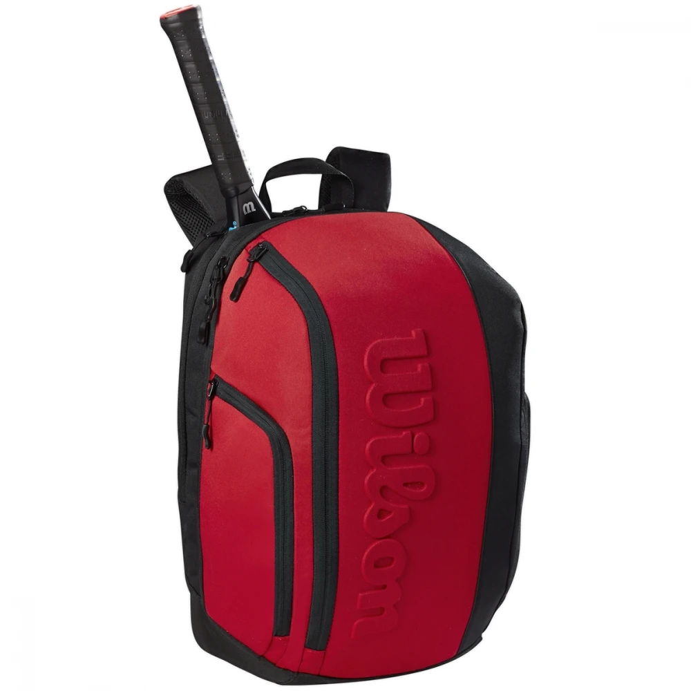Wilson Clash V2 Super Tour Tennis Backpack (Black/Red) 1 Wilson Clash V2 Super Tour Tennis Backpack (Black/Red)