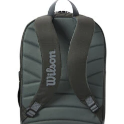 Wilson Tour Tennis Backpack (Dark Green) -Sports Tennis Shop WR8022301001 Wilson Tour Tennis Backpack Dark Green c 1000 1000