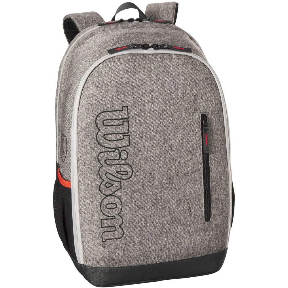 Wilson Team Tennis Backpack (Heather Grey) 1 Wilson Team Tennis Backpack (Heather Grey)