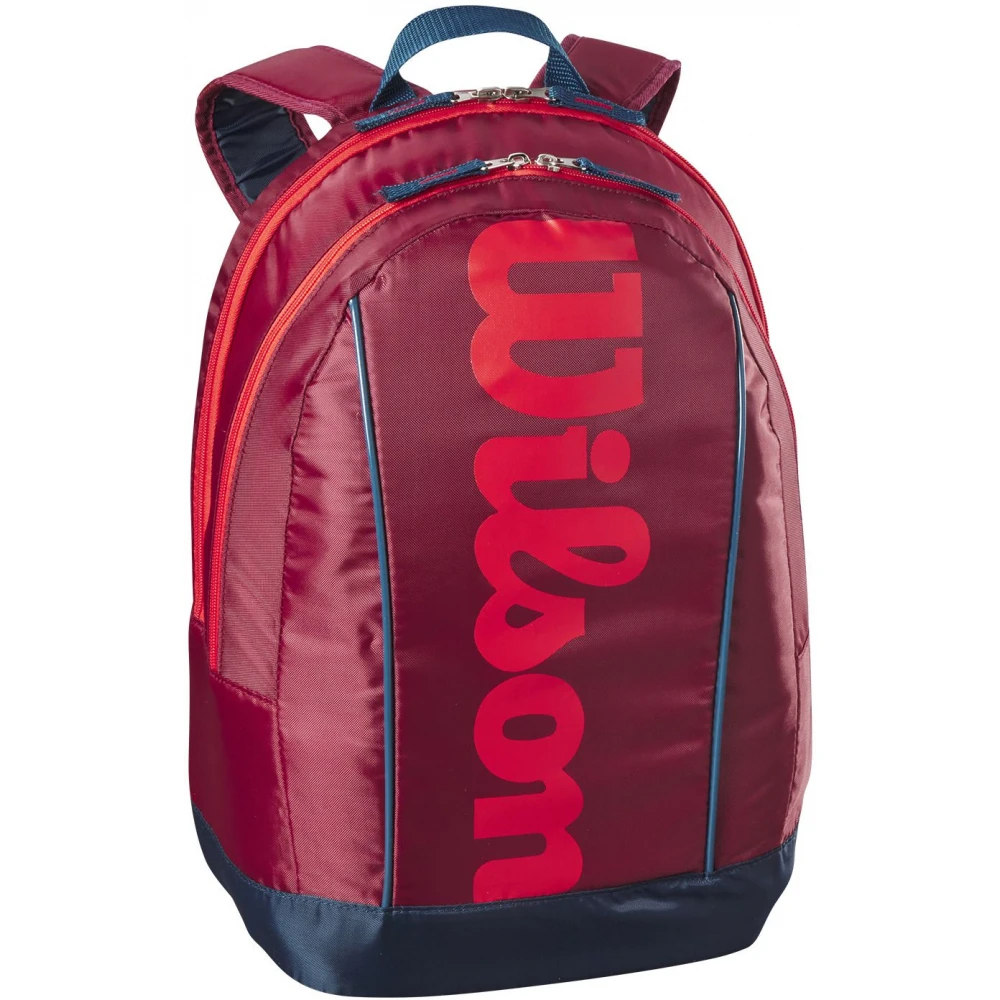Wilson Junior Tennis Backpack (Red/Infrared) 1 Wilson Junior Tennis Backpack (Red/Infrared)