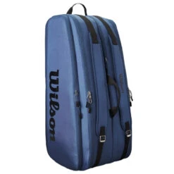 Wilson Ultra V4 Tour 12 Pack Tennis Bag (Blue) -Sports Tennis Shop WR8024001001 wilson ultra v4 tour 12 pack tennis up 1000 1000