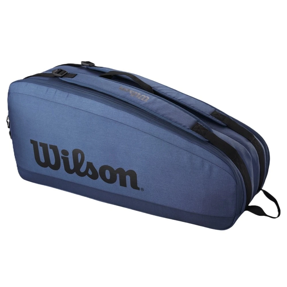 Wilson Ultra V4 Tour 6 Pack Tennis Bag (Blue) 1 Wilson Ultra V4 Tour 6 Pack Tennis Bag (Blue)