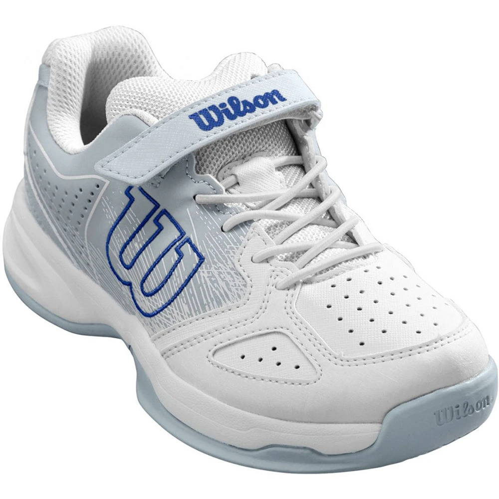 Wilson Kaos K (Junior) - White/Pearl Blue/Dazzling Blue 2 Wilson Kaos K (Junior) - White/Pearl Blue/Dazzling Blue - Image 2