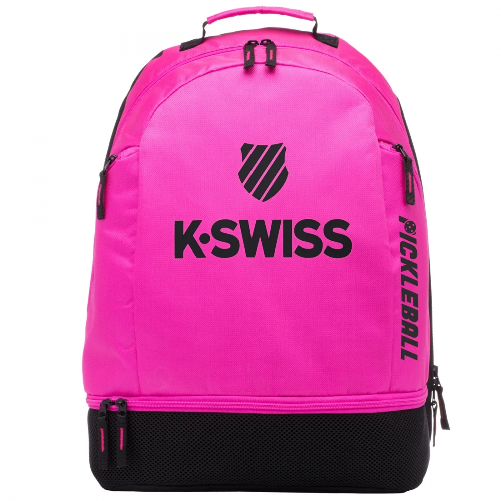 K-Swiss Pickleball Backpack (Pink/Black) 1 K-Swiss Pickleball Backpack (Pink/Black)