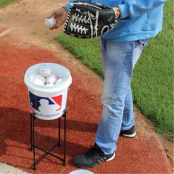 OnCourt OffCourt HandiStand Bucket Holder -Sports Tennis Shop cehs oncourt offcourt handistand 03 1000 1000