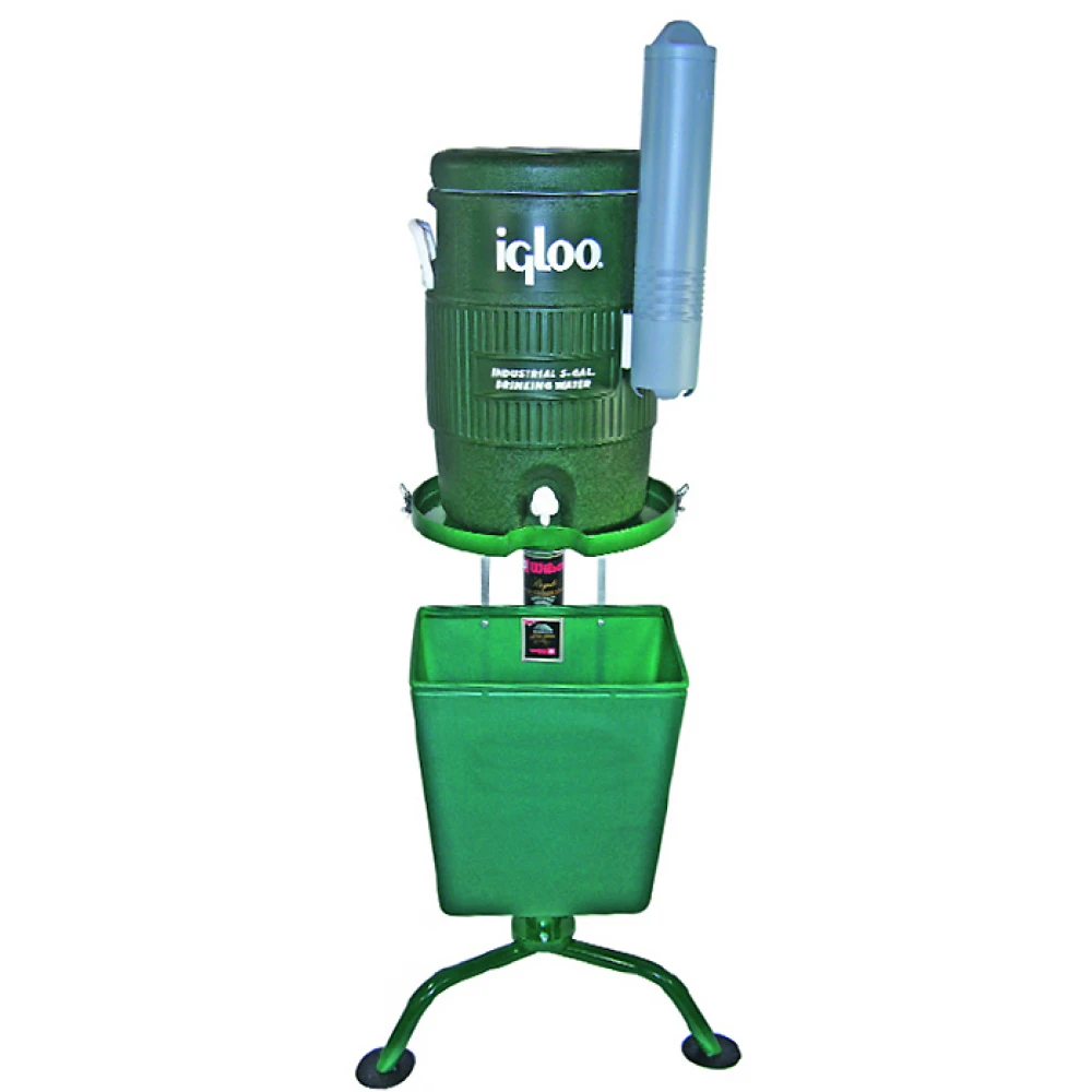 Royale 5-Gallom Aluminum Water Cooler Stand, Complete Unit 1 Royale 5-Gallom Aluminum Water Cooler Stand, Complete Unit