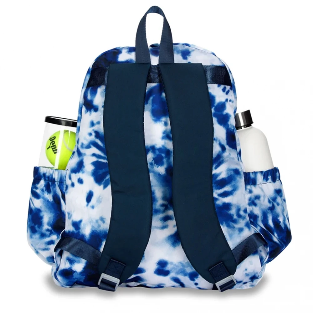 Ame & Lulu Game On Tennis Backpack (Navy/Tie-Dye) 2 Ame & Lulu Game On Tennis Backpack (Navy/Tie-Dye) - Image 2