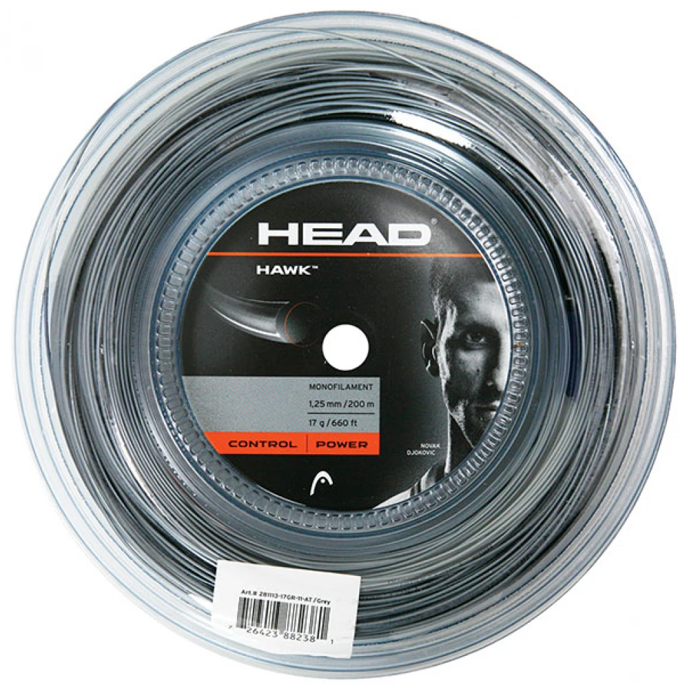 Head Hawk 17g Tennis String (Reel) 1 Head Hawk 17g Tennis String (Reel)