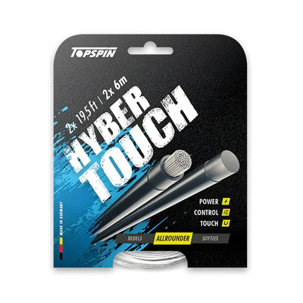 Topspin Hyber Touch (2x6m) - 1.30mm - Silver/Natural 1 Topspin Hyber Touch (2x6m) - 1.30mm - Silver/Natural