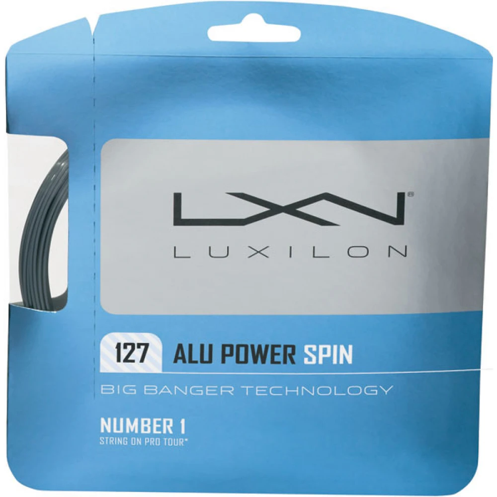 Luxilon ALU Power Spin 127 Tennis String (Set) 1 Luxilon ALU Power Spin 127 Tennis String (Set)