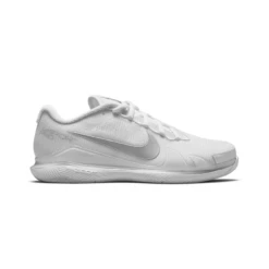 Nike Court Air Zoom Vapor Pro (Women's) - White/Metallic Silver